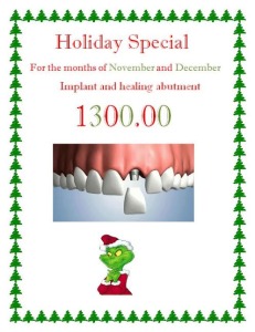 Dental Implant Offer