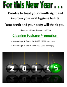 New Year Cleaning Special